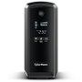 CyberPower CP900EPFCLCD SAI UPS Interactivo de Línea 900VA 540W Salida Onda Sinusoidal Pura Torre Negro con 6 Tomas Protección Teléfono/Red LCD